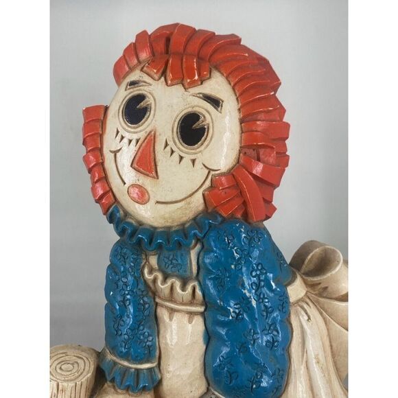 Bobbs Merrill Company 1977 Raggedy Ann Hanging Decor - Picture 5 of 6